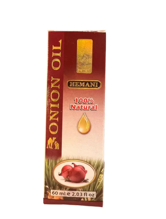 Hemani 100% Natural Onion Hair Oil – 60ml Murukali.com