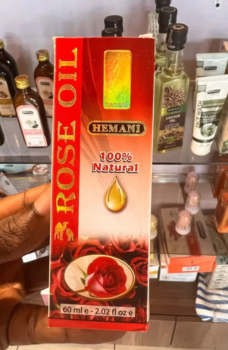 Hemani 100% Natural Rose Oil – 60ml Murukali.com