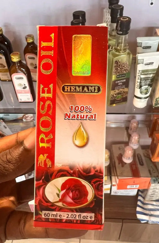Hemani 100% Natural Rose Oil – 60ml Murukali.com