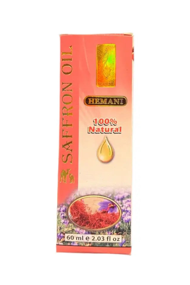 Hemani 100% Natural Saffron Oil – 60ml Murukali.com