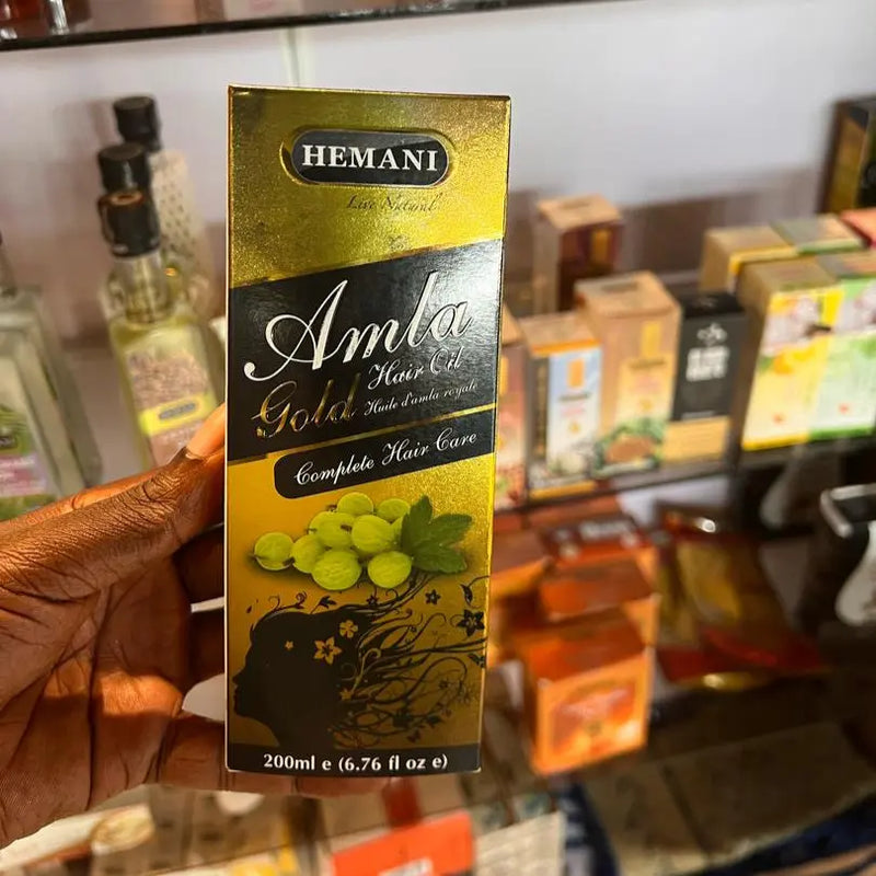 Hemani Amla Hair Oil Gold(200ml) Murukali.com