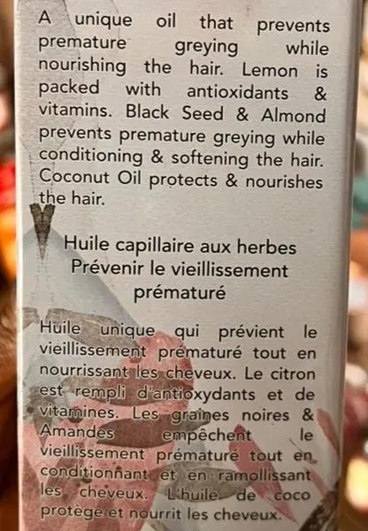 Hemani Delay Greying Herbal Hair Oil 200ml Murukali.com