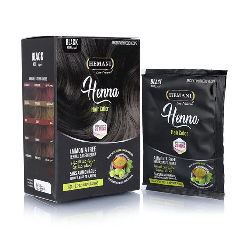 Hemani Henna Hair Color Black 60g Murukali.com