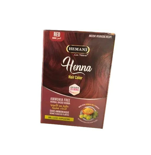 Hemani Henna Hair Color – Red 60g Murukali.com