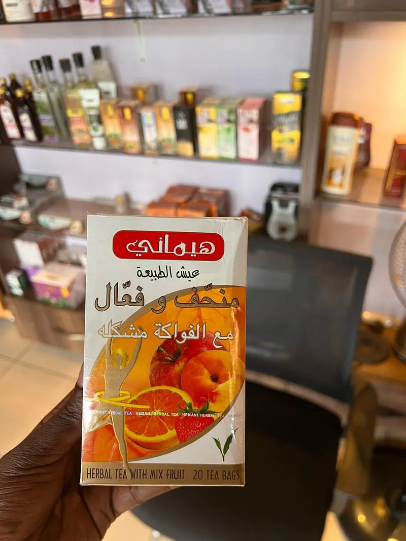 Hemani Herbal Tea with Mixed Fruit - 20 Tea Bags Murukali.com