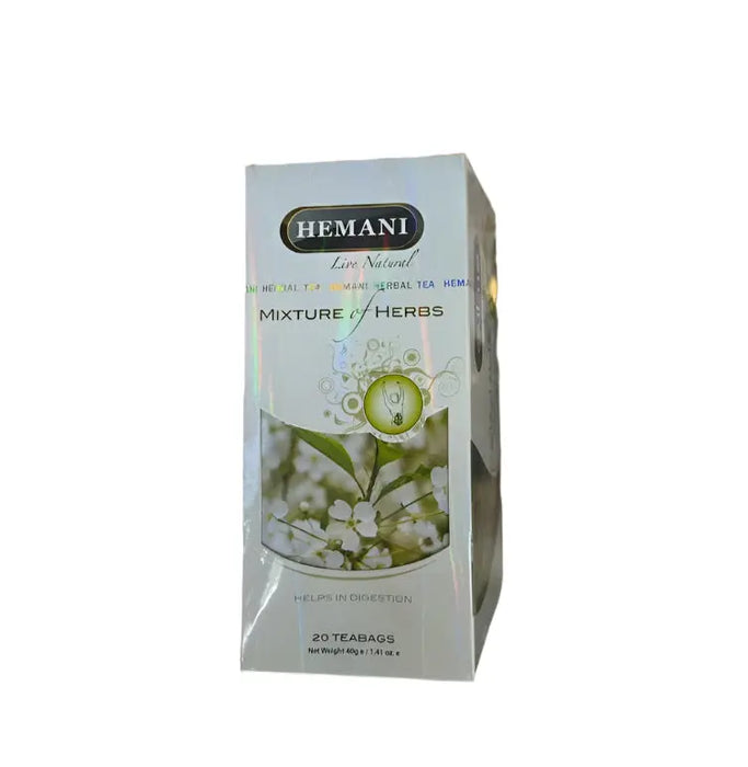 Hemani Mixture of Herbs Herbal Tea - 100% Natural (20 Tea Bags) Murukali.com