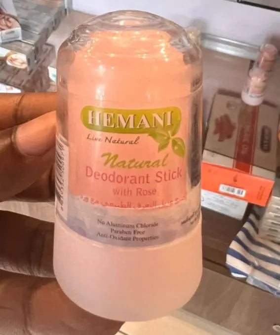 Hemani Natural Deodorant Stick with Rose(70g) Murukali.com