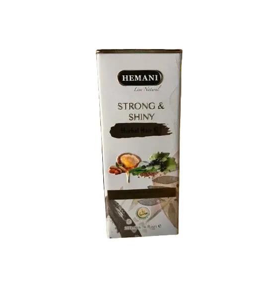 Hemani Strong & Shiny Herbal Hair Oil 200ml Murukali.com