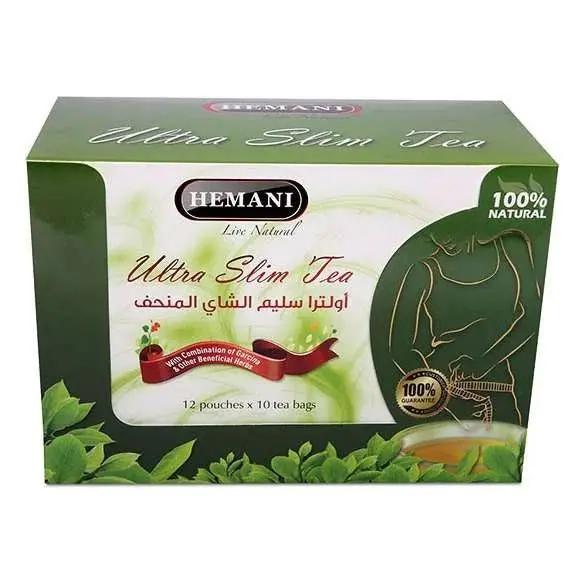 Hemani Ultra Slim Tea  12 Pouches Each with 10 tea bags Murukali.com