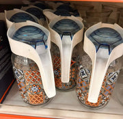 Herevin Decorative Water Bottle  Mosaic Glass Jug 1 L Murukali.com