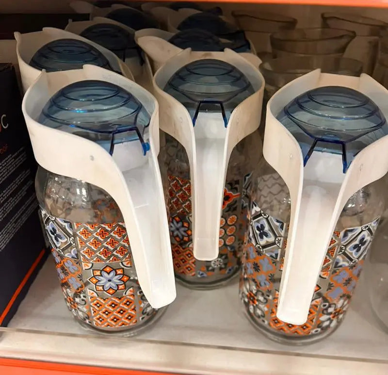 Herevin Decorative Water Bottle  Mosaic Glass Jug 1 L Murukali.com