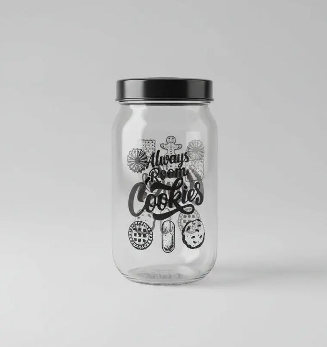 Herevin Glass Storage Jar – Cookies 1L