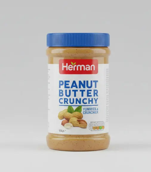Herman Peanut Butter Crunchy 510g