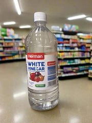 Herman White Vinegar Bottle in Grocery Aisle 946ml Murukali.com