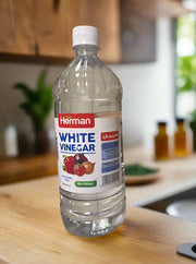 Herman White Vinegar Bottle in Grocery Aisle 946ml Murukali.com