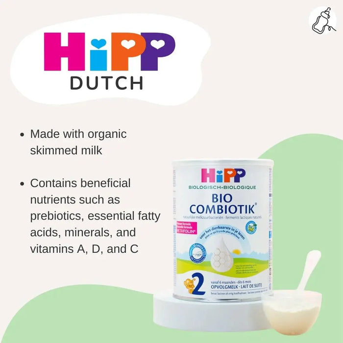 HiPP Bio Combiotik Baby Formula - Stages 2 and 3 Murukali.com