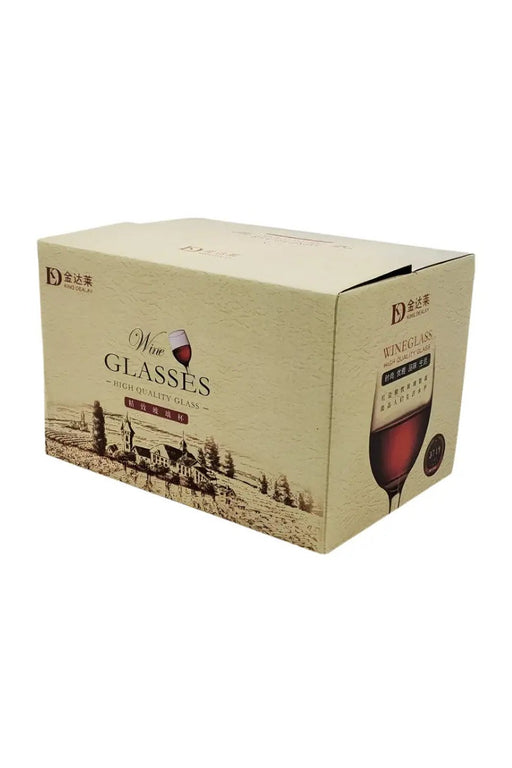 High Quality Wine Glass Set of 6 pcs Murukali.com
