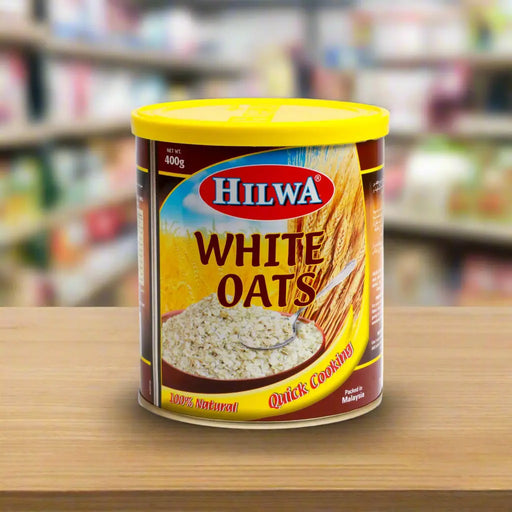 Hilwa White Oats - 400g Quick Cooking Oatmeal Murukali.com