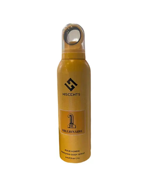 Hiscents 1 Millionaire Body Spray 200ml Murukali.com
