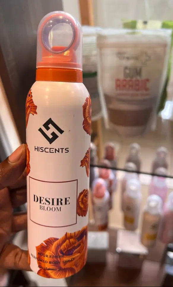Hiscents Desire Bloom Body Spray 200ml Murukali.com
