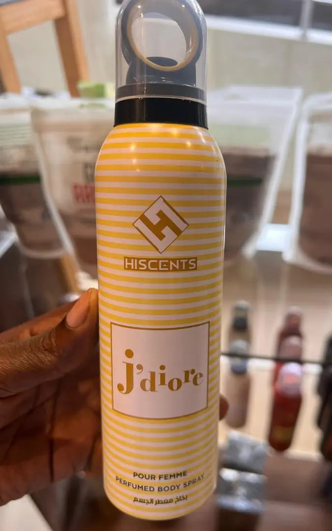 Hiscents J'Diore perfumed body spray for women 200ml Murukali.com