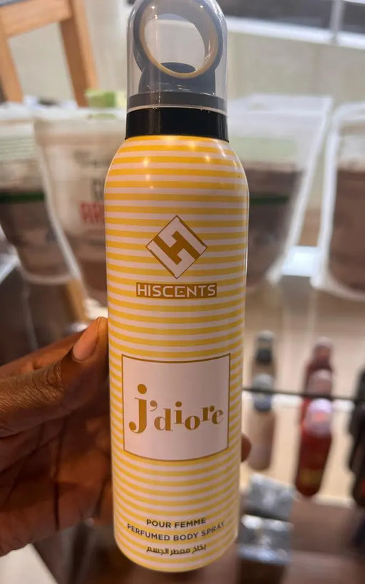 Hiscents J'Diore perfumed body spray for women 200ml Murukali.com