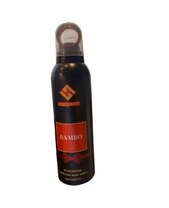 Hiscents Rambo Perfumed Body Spray 200ml Murukali.com