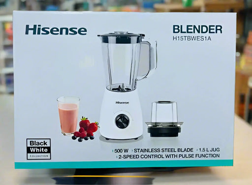 Hisense Blender 1.5L, Model H15TBWES1A Walt 500 Murukali.com