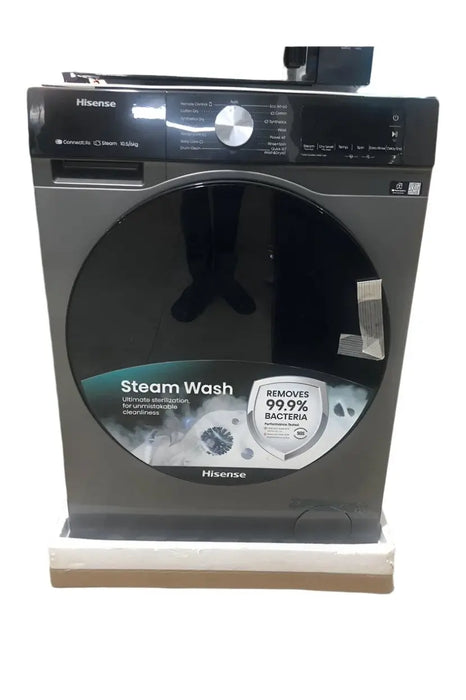 Hisense Washing Machines 10Kg Washer Capacity Silver Color murukali.com
