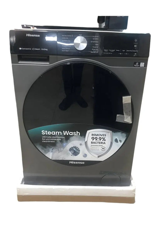 Hisense Washing Machines 10Kg Washer Capacity Silver Color murukali.com