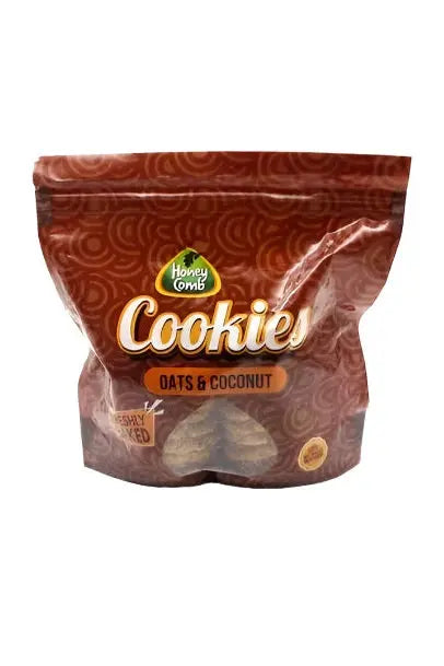 Honey Comb Cookies Oats & Coconut 400g Murukali.com
