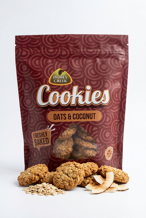 Honey Fresh Cookies - Oats & Coconut 400g Murukali.com