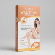 Honey extra wax strips for skin hair removal  1 box contains 20 pieces Murukali