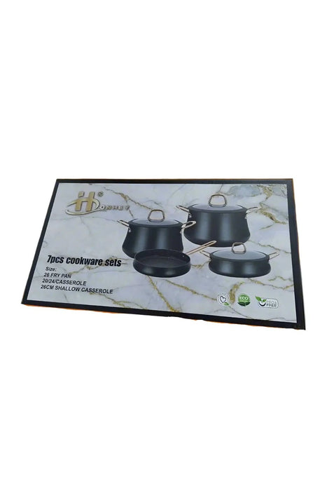 Honhey Cookware Set – Fry Pan & Casserole Pots Murukali.com