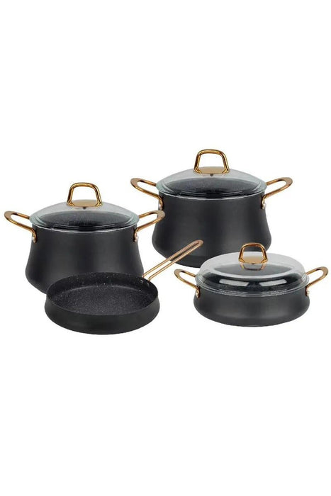 Honhey Cookware Set – Fry Pan & Casserole Pots Murukali.com
