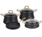 Honhey Cookware Set – Fry Pan & Casserole Pots Murukali.com