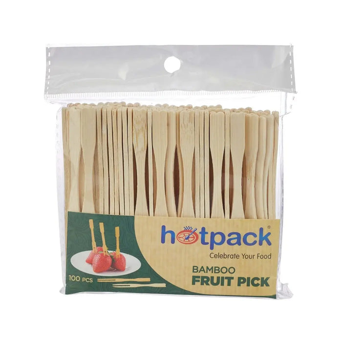 Hotpack Bamboo Fruit Picks 100pcs
