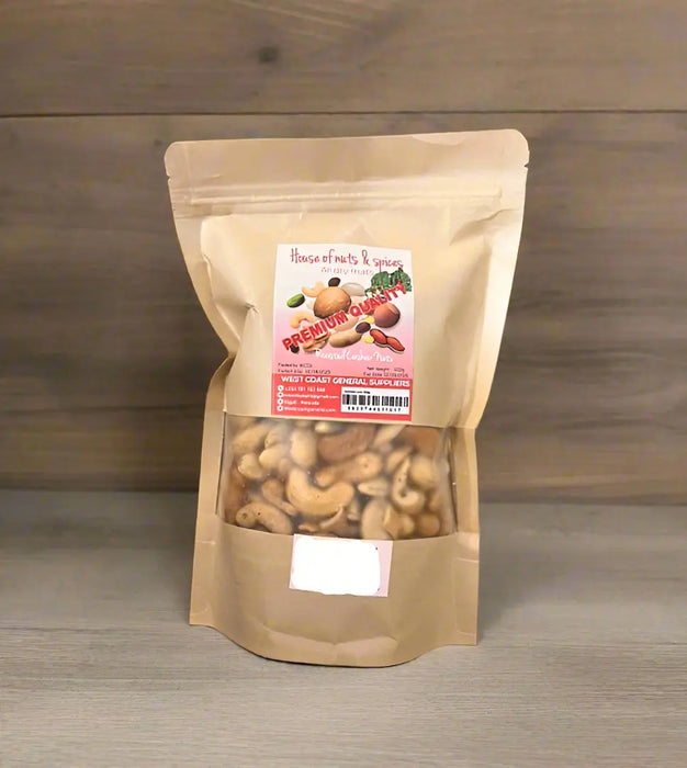 House of Nuts & Spices Roasted Cashew Nuts 500g Murukali.com