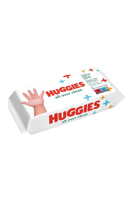 Huggies vignettes  All Over Clean;  Lingettes ; Murukali.com