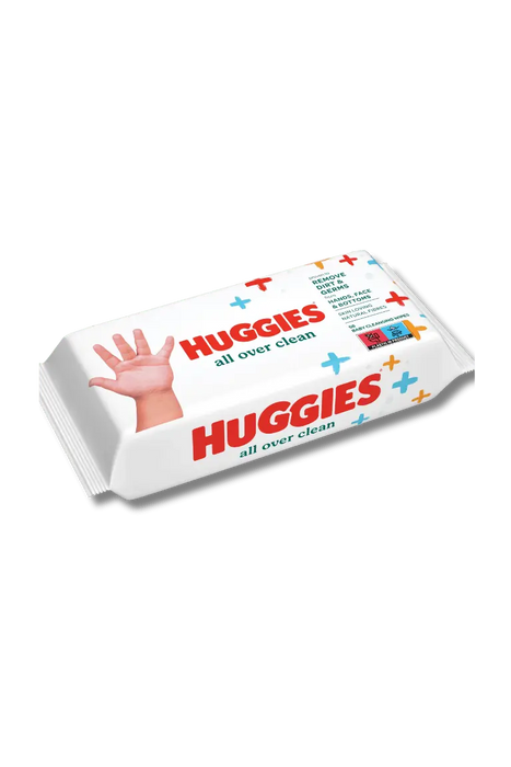 Huggies vignettes  All Over Clean;  Lingettes ; Murukali.com