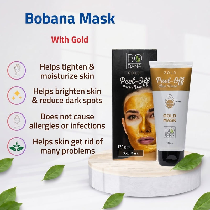 Bobana gold peel off mask 120 gm