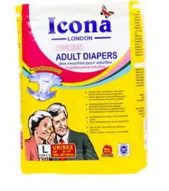 Icona London Adult Diaper 10PCS murukali.com