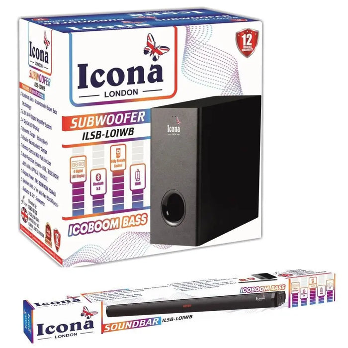 Icona London Subwoofer model ILSB-LOIWB murukali.com
