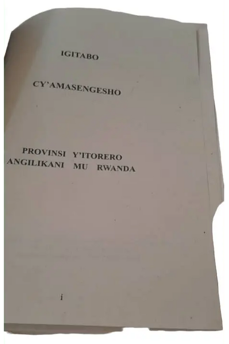 Igitabo Cy'Amasengesho-Provinsi Y'itorero Angilikani mu Rwanda murukali.com