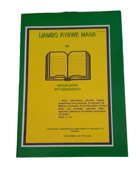 Igitabo: Ijambo Ryawe Mana N'Ibyokurya By'ubugingo murukali.com