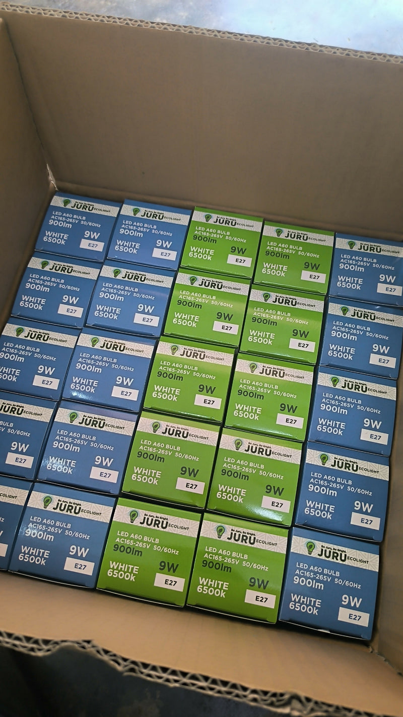 JURU Ecolight LED-Lampe 9 Watt (10 Stk.)