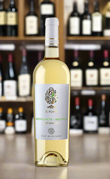 Il Pumo Malvasia Sauvignon Display – San Marzano Italian White Wine 750ml Murukali.com