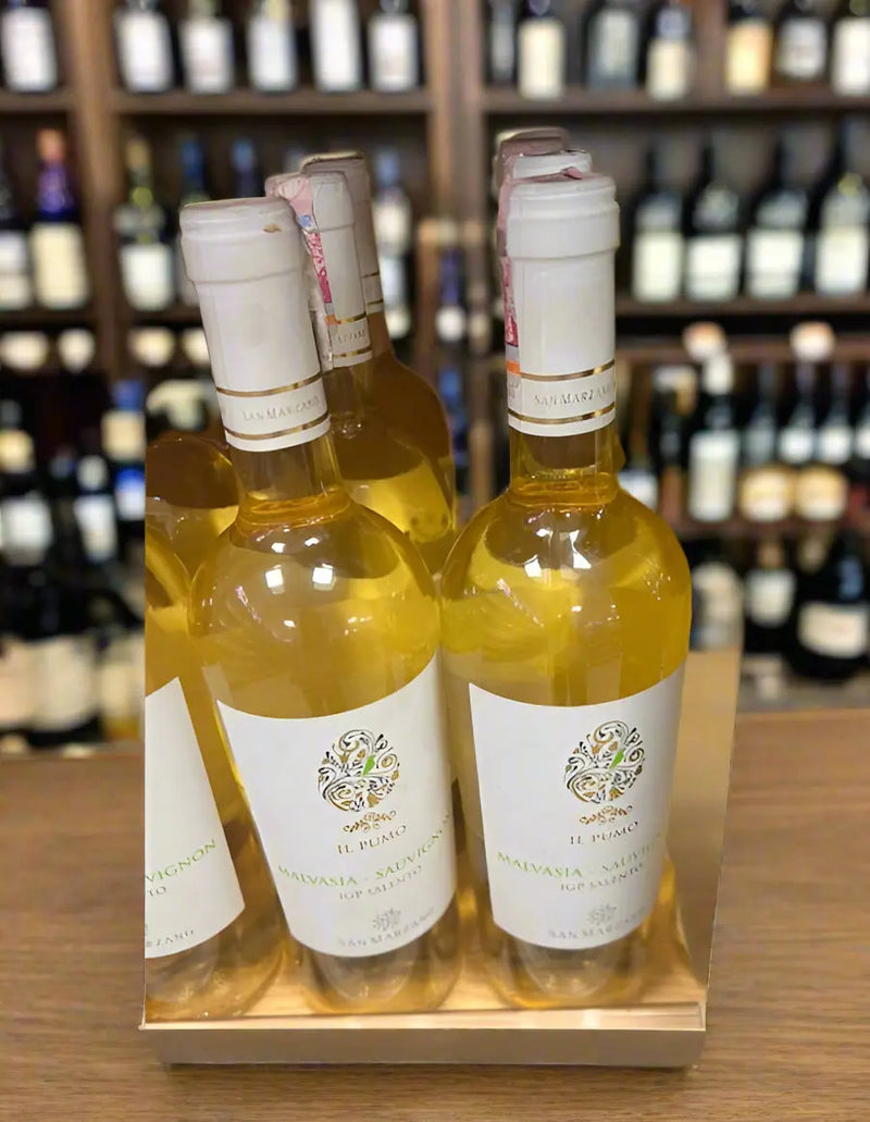 Il Pumo Malvasia Sauvignon Display – San Marzano Italian White Wine 750ml Murukali.com
