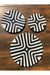 Imigongo African wall art (set of three) murukali.com