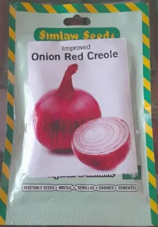 Improved Onion Red Creole seeds 5g/umurama w'ibitunguru Murukali.com